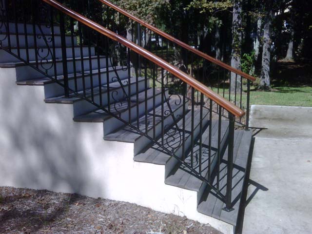 Outdoor Handrail Fabrication